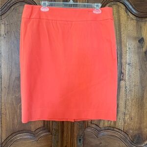 Banana Republic Coral Straight Short Skirt